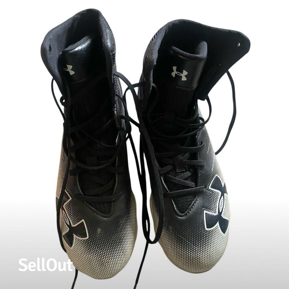 Under Armour Highlight Men's Football Cleats Black Size 5 y